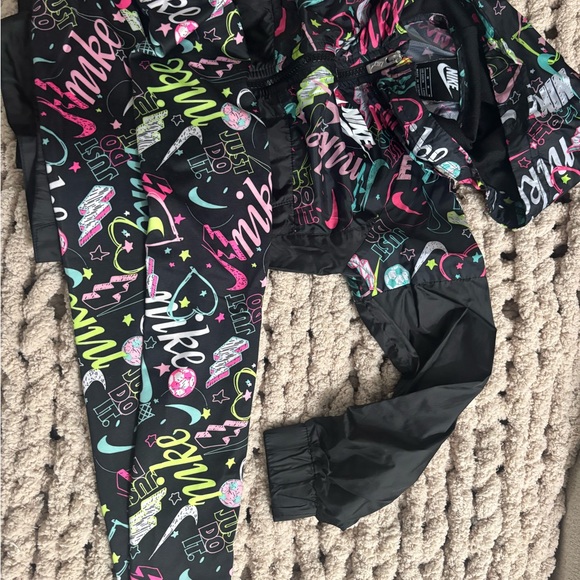 Nike Kids' Multicolor Graphic Jacket & joggers - Picture 3 of 3